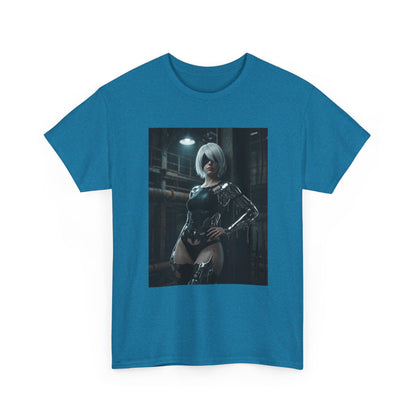 Android In Melted Chrome Cyberpunk Tee