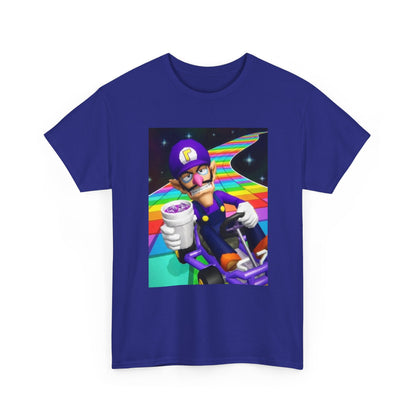 Waluigi Karting With Purple Drank Tee