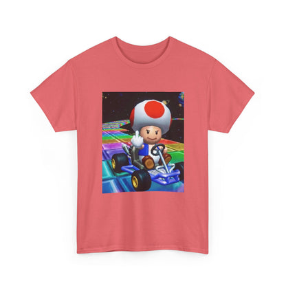Toad Flipping The Bird On Rainbow Road