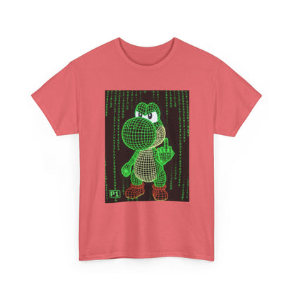 Wireframe Yoshi Flipping The Bird Tee