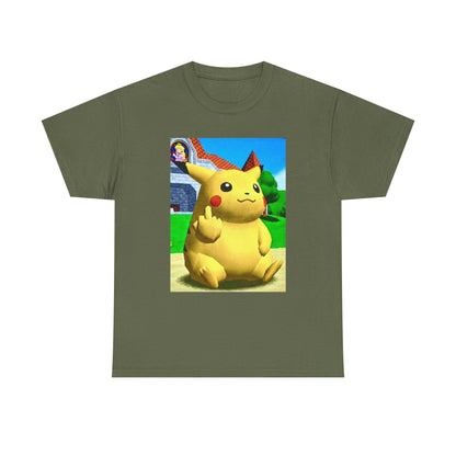 Pikachu Flipping The Bird Tee (Design 6)