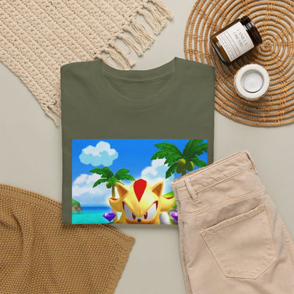 Super Shadow Flipping The Bird Tee