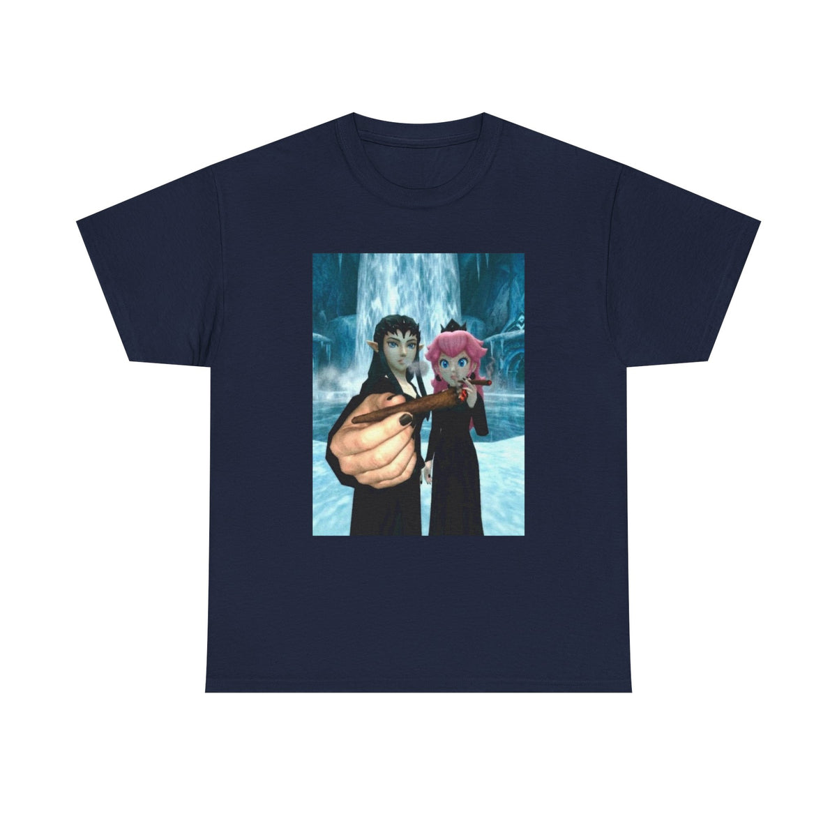 Gothic Elf and Princess Blunts on Ice Tee