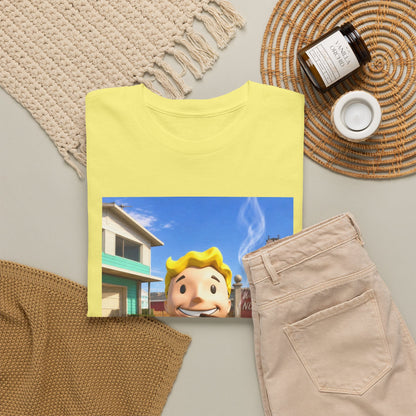 Vault Boy Smoking Blunt In Nuketown
