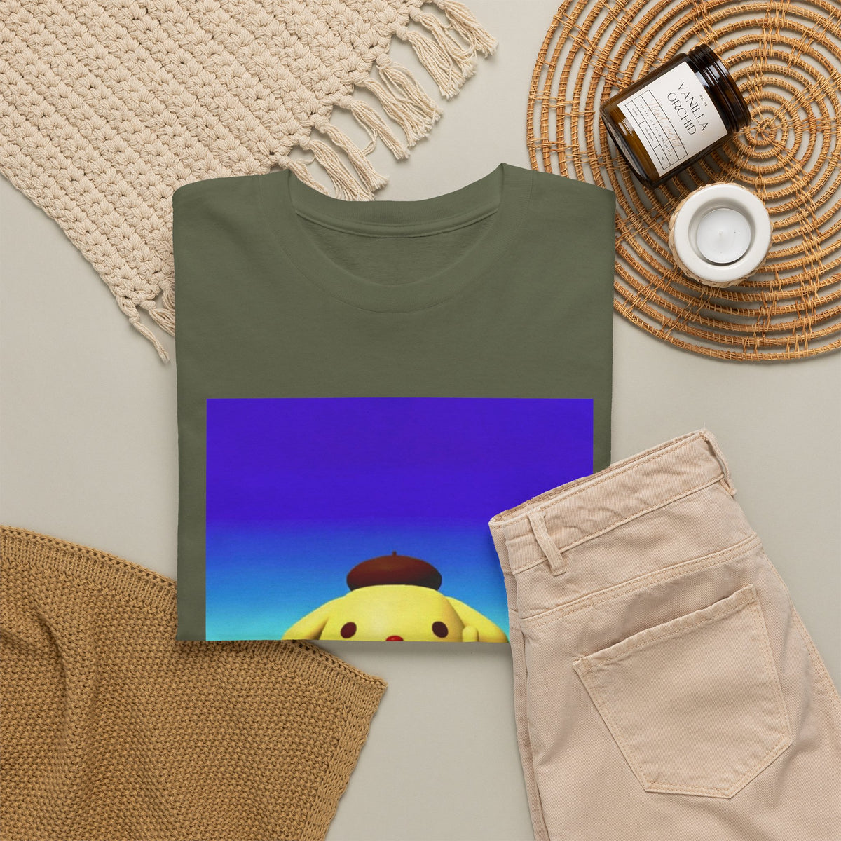 Pompompurin Flipping The Bird Tee