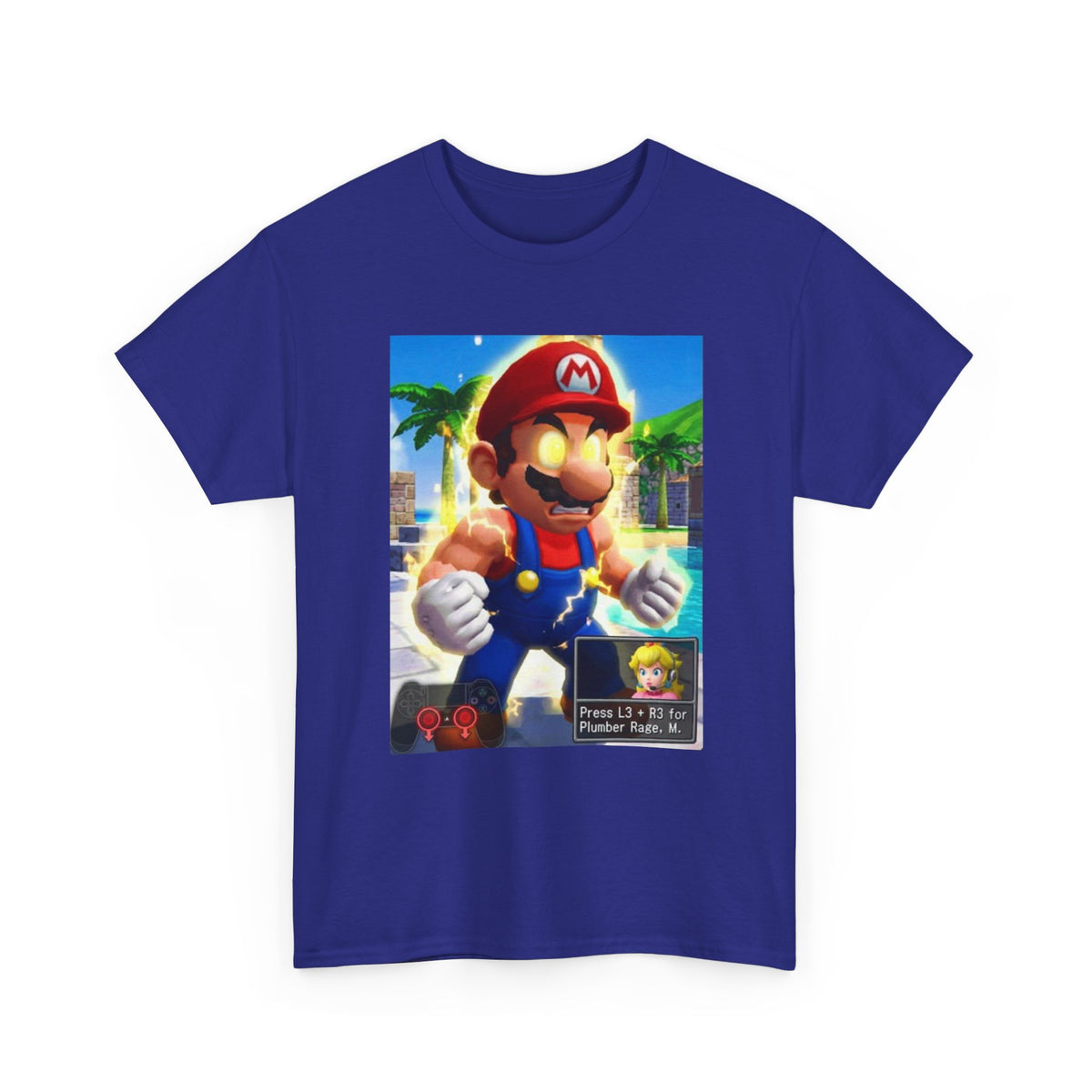 Supercharged Plumber Rage Mario Tee