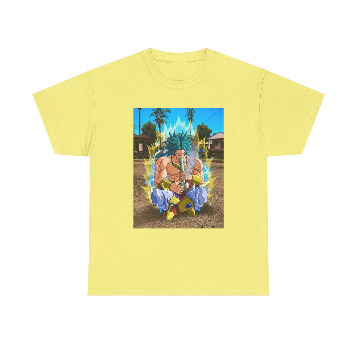 Super Saiyan Broly Bong Hit Tee (Design 3)