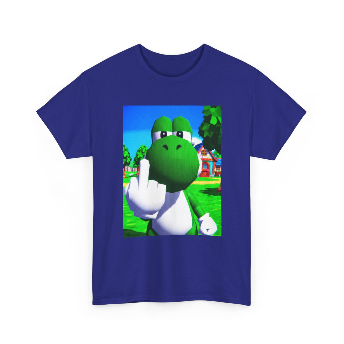 Yoshi Giving The Finger Tee (Design 4)