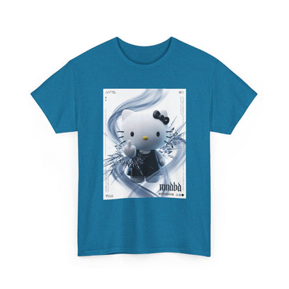 Cute Kitty Flipping The Bird Tee