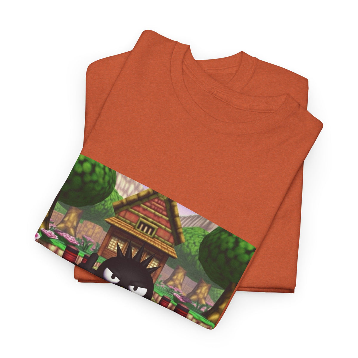 Grumpy Black Bird Flipping Off Tee