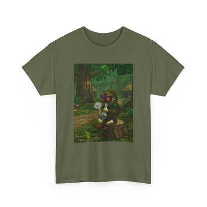 Deku Link Smoking Majora's Mask Tee