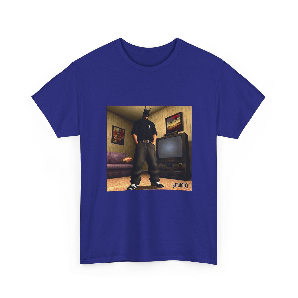 Gamer Batman In Polo Tee Posing