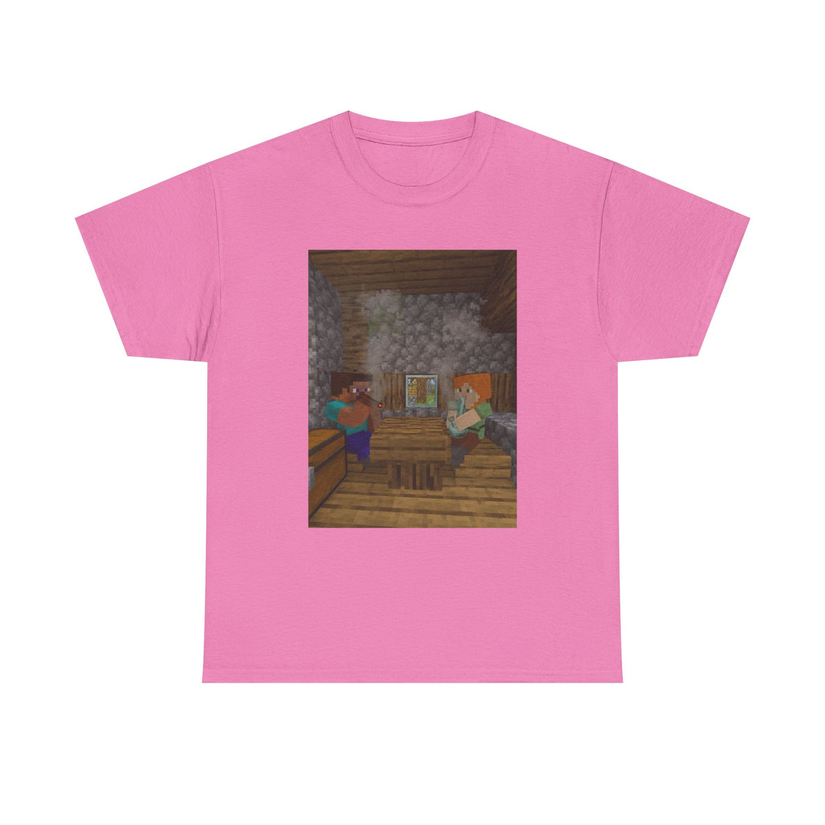 Minecraft Friends Chillin' and Toking Tee