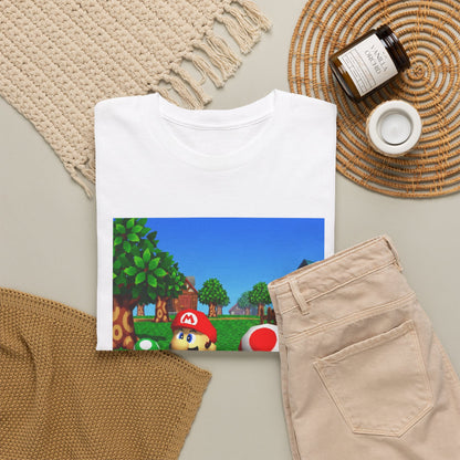 Mario And Toad Chillin' With Shrooms