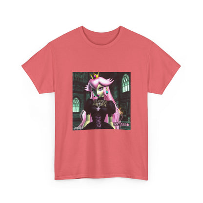 Goth Peach In Haunted Castle Tee