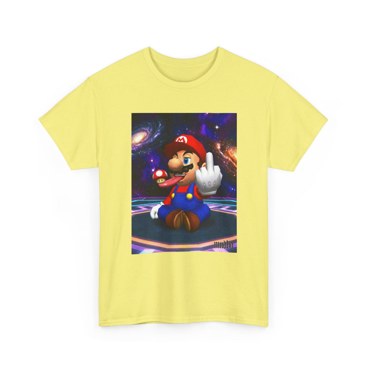 Mushroom-Tripping Plumber Gives The Finger Tee