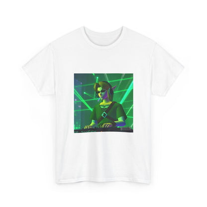 DJ Link Smoking A Blunt At The Club Tee
