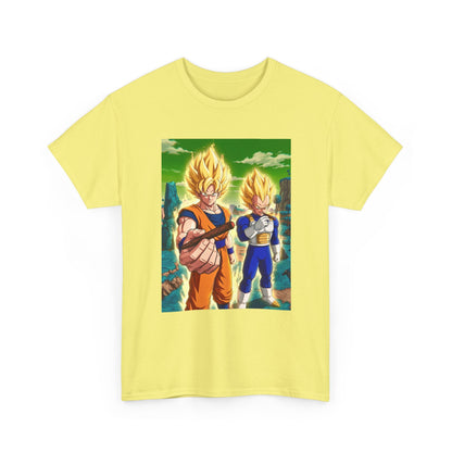 Goku and Vegeta Powering Up With Blunts