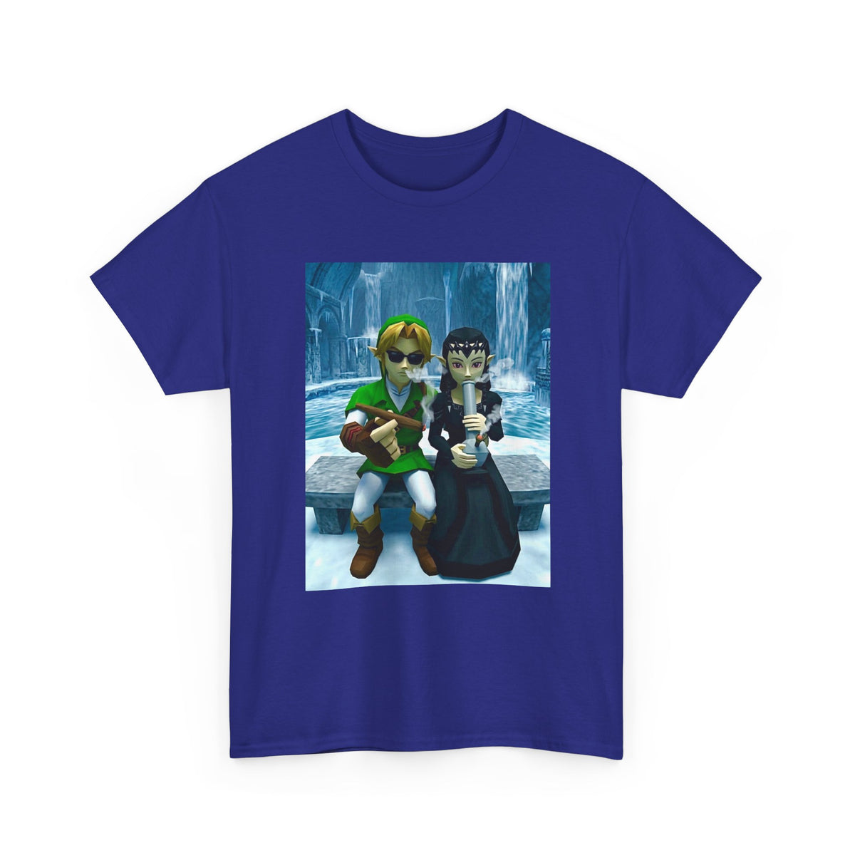 Link and Dark Linka Chillin' in Ice Palace