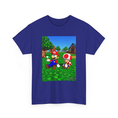 Mario And Toad Chillin' With Shrooms