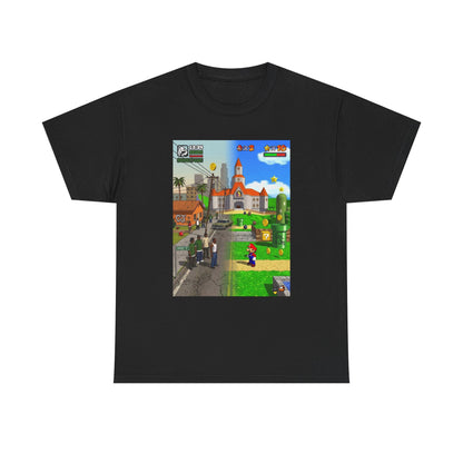 GTA San Andreas Meets Mario Mashup Tee
