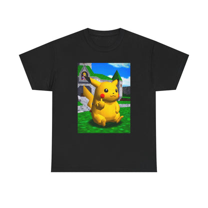 Pikachu Giving The Middle Finger Tee
