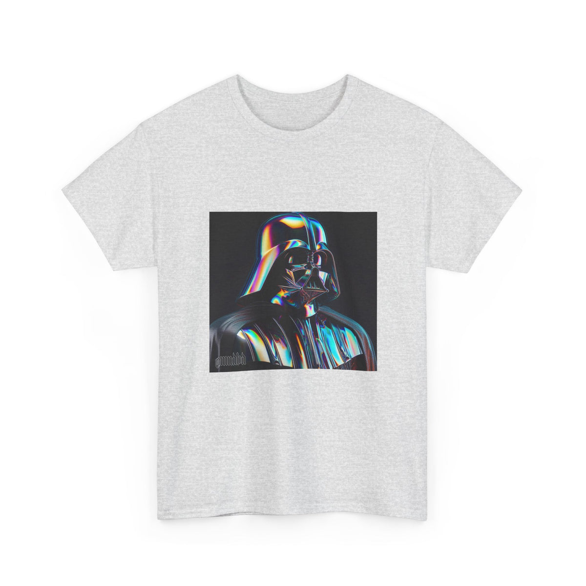 Holographic Dark Lord Vaporwave Icon Tee