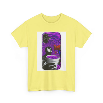Venom & Spider-Man In A Purple Vortex