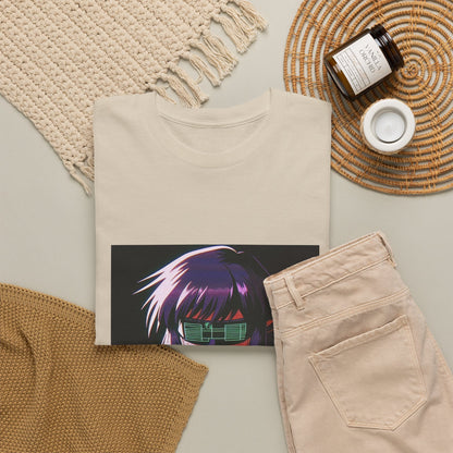 Major Kusanagi In Retro Cyberpunk Visor