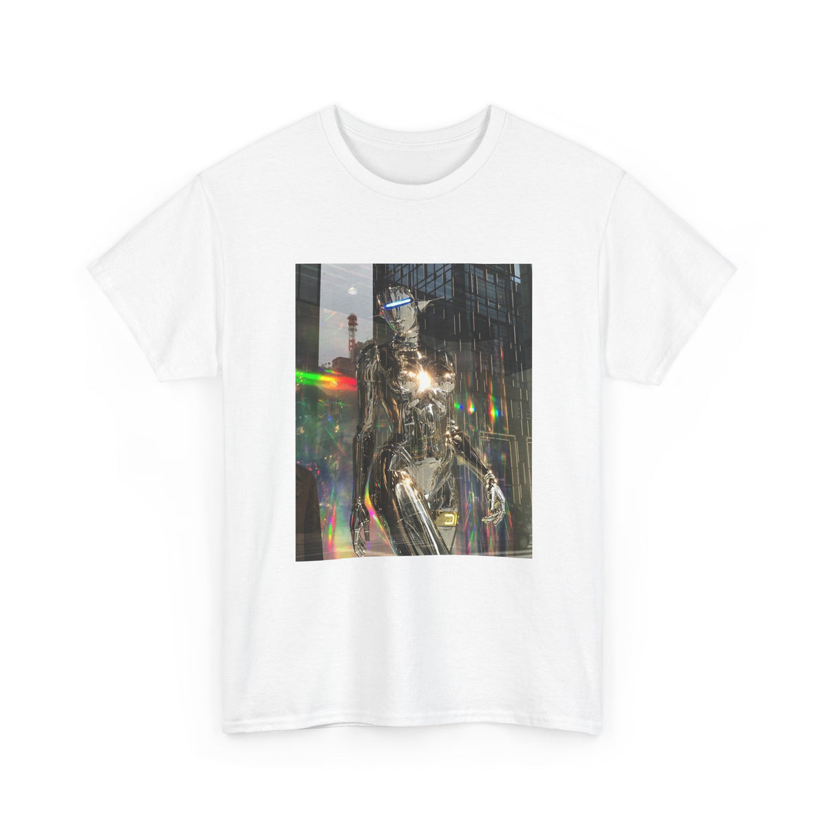 Neon Ember Flow Graphic Tee