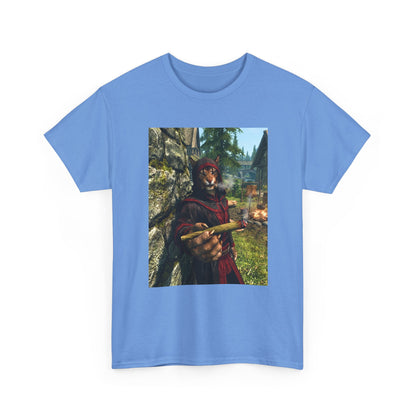 Khajiit Smoking Blunt In Skyrim Tee