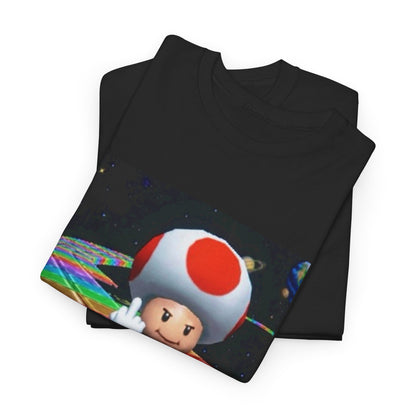 Toad Flipping The Bird On Rainbow Road