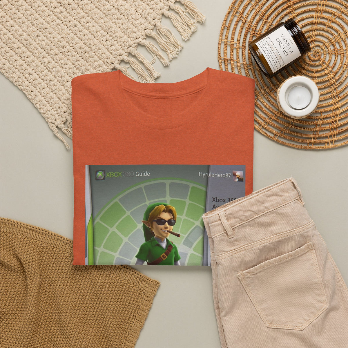 Cool Link Avatar Smoking Cigar Tee