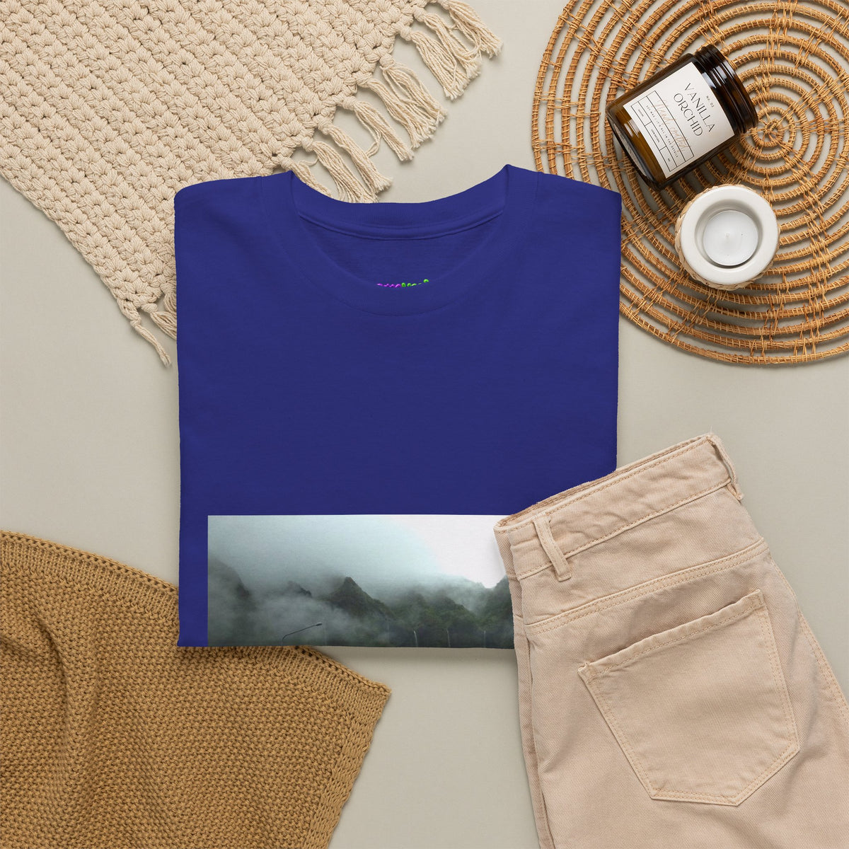 Midnight Ember Echo Graphic Tee