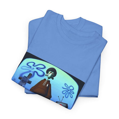 Drip Squidward Chilling In His Pad Tee