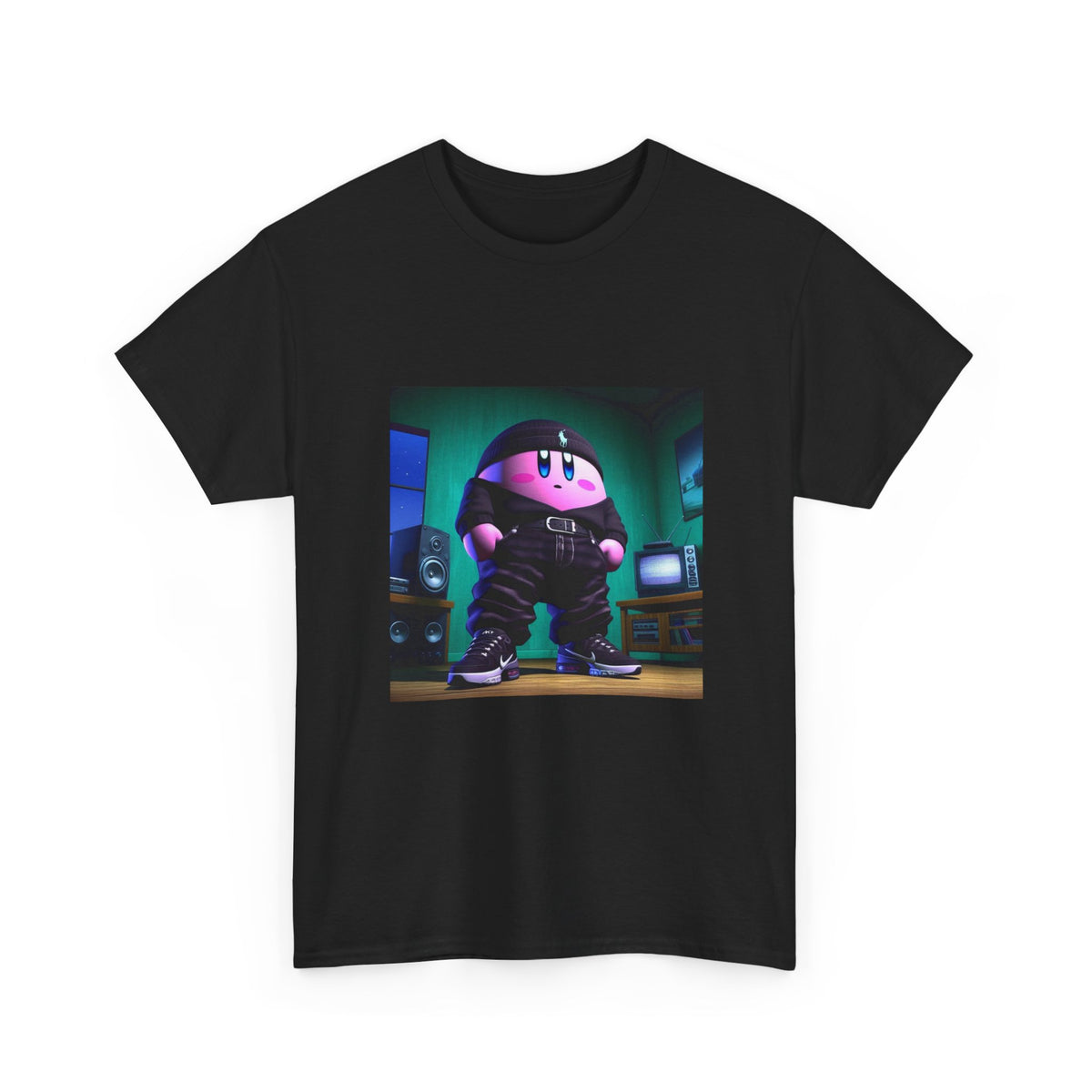 Drip Kirby Posing In His Crib Tee