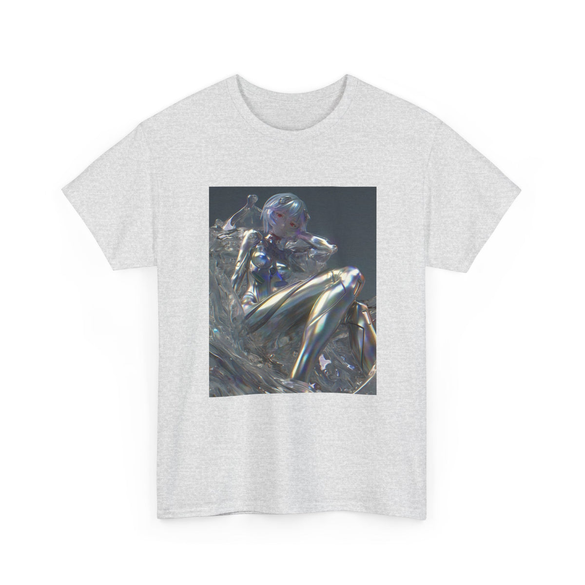 Liquid Chrome Flowing Tee