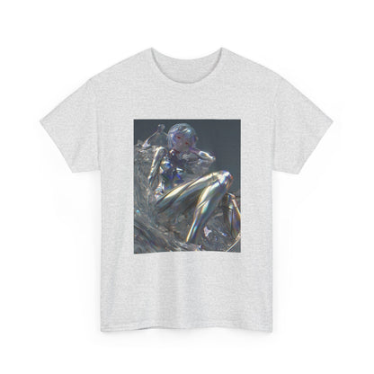 Liquid Chrome Flowing Tee