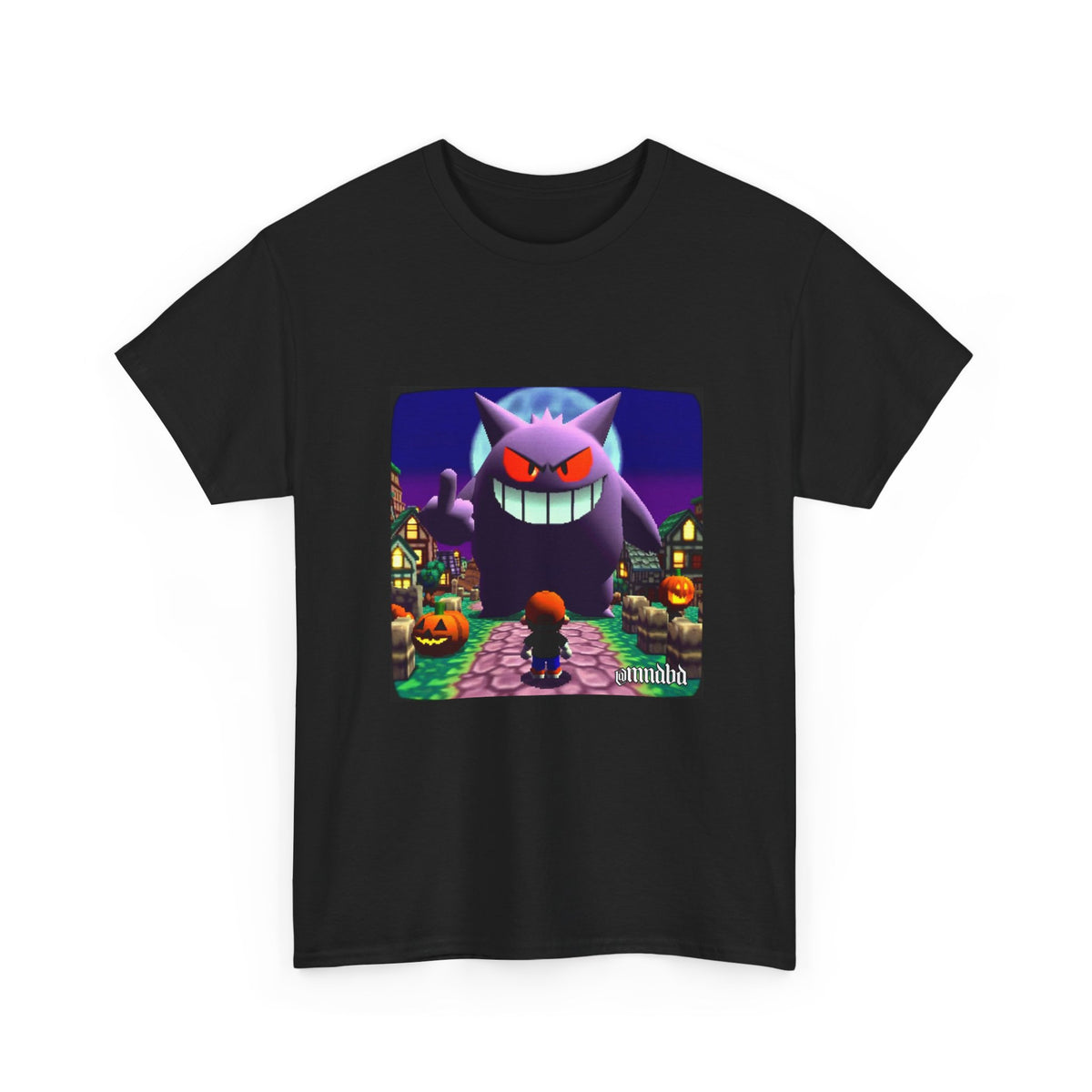 Gengar Flipping Off Villager Tee