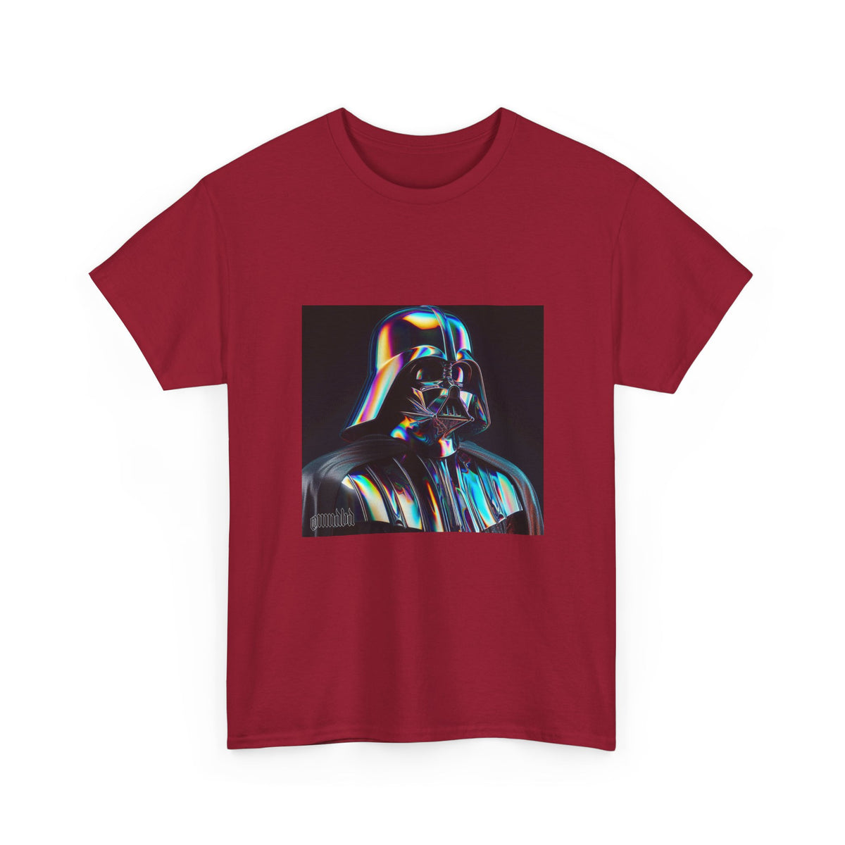 Holographic Dark Lord Vaporwave Icon Tee