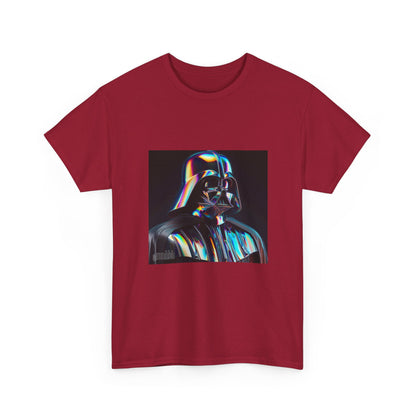 Holographic Dark Lord Vaporwave Icon Tee