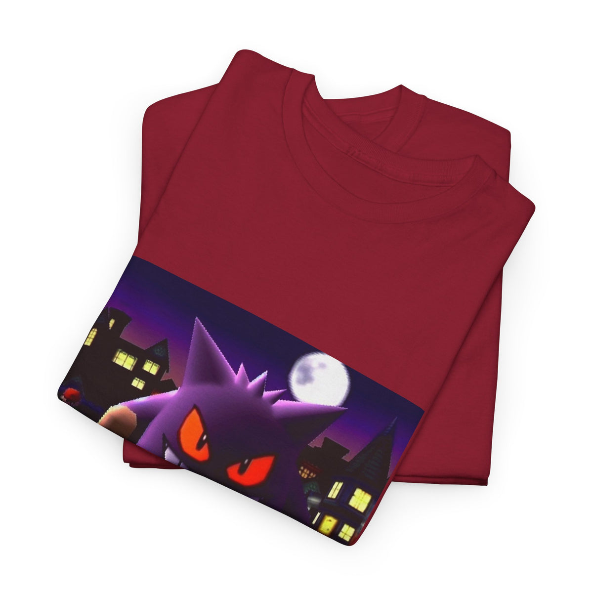Gengar Lurking Under Moonlight Tee