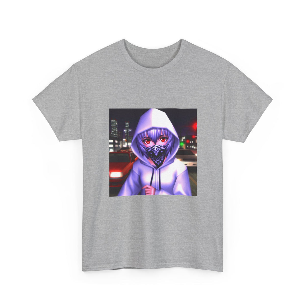 Rei Ayanami Cruising GTA San Andreas Tee (Design 14)