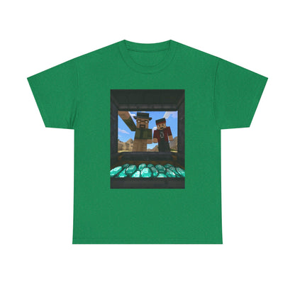 Pixelated Duo With Precious Gems