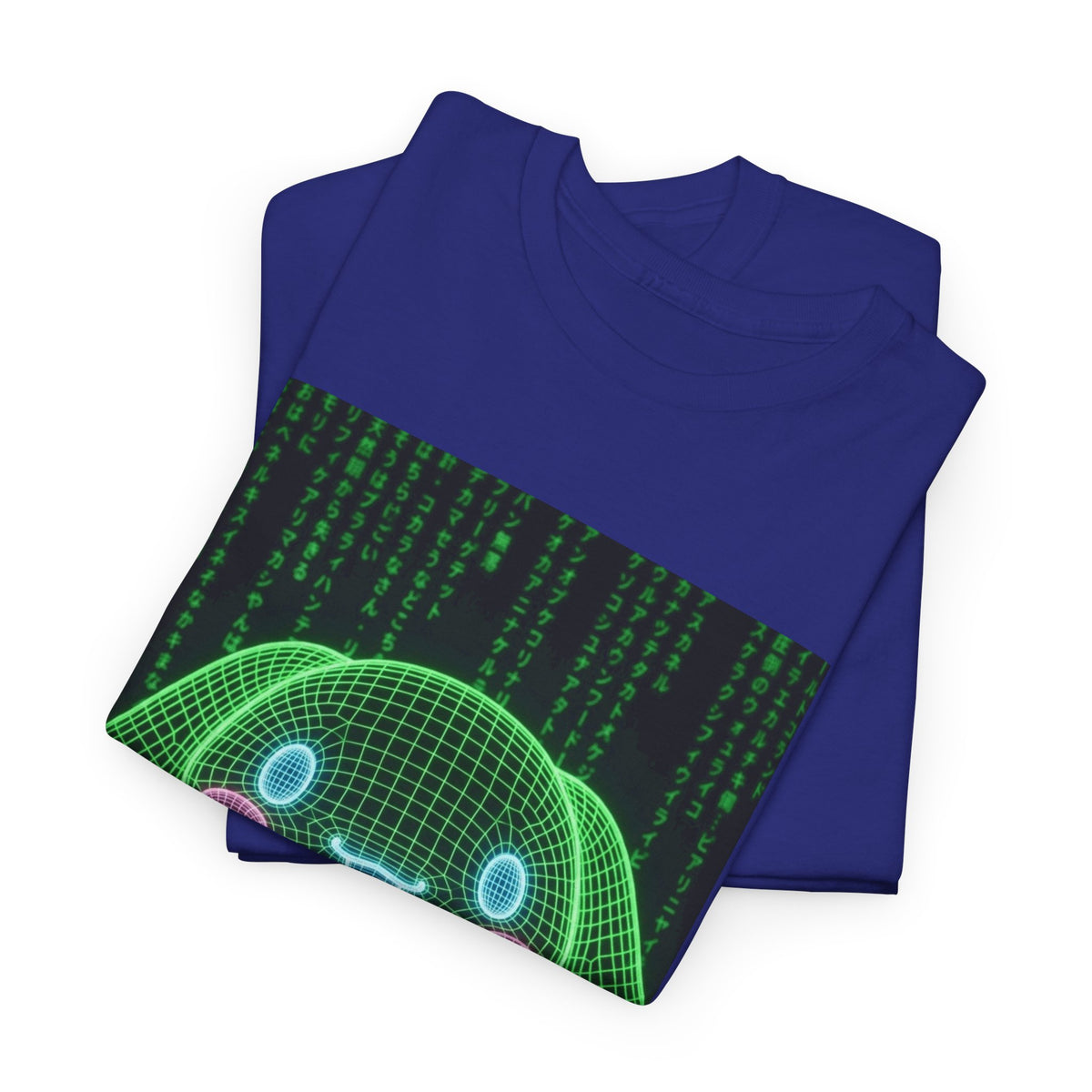 Wireframe Bunny Flips The Bird Tee