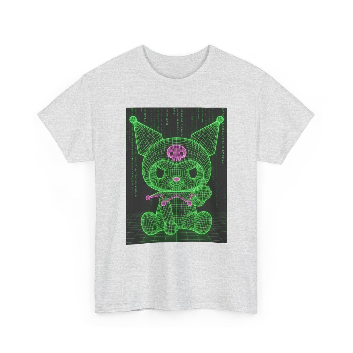 Kuromi In The Matrix Flipping The Bird Tee