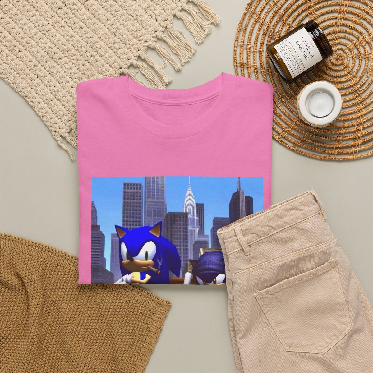 Sonic & Shadow City Smoke Session Tee