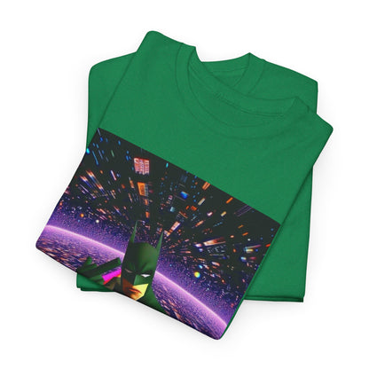 Batman Flips Off Reality On Psychedelic Tee
