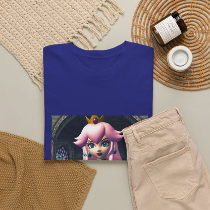 Goth Princess Peach In The Castle Tee