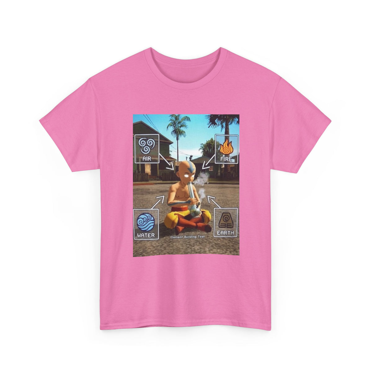 Aang Smoking On The Street Tee